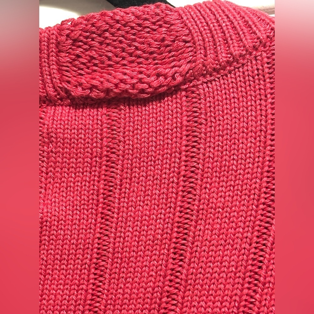 BDG Urban Outfitters Emmett Cable Knit Asymmetric Pullover Sweater Size Medium - Picture 9 of 12